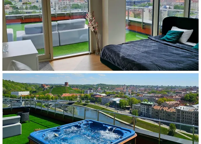 Skyline Pearl Apartman Vilnius